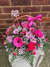 Mother's Day Cerise Basket